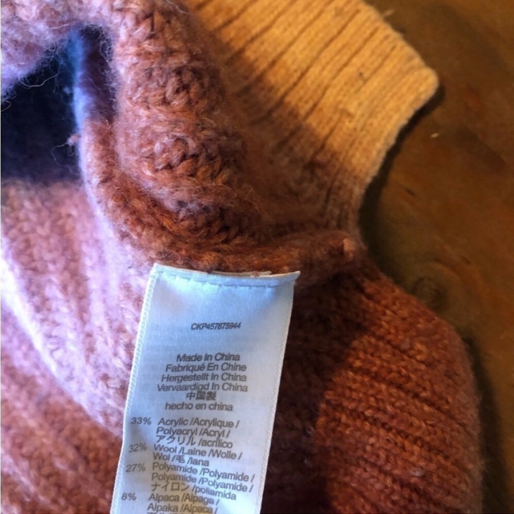Madewell Sweater Space-Dyed Button Shoulder Crewneck - Picture 6 of 11